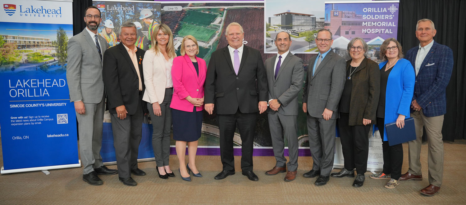 Lakehead University New hospital is on the horizon