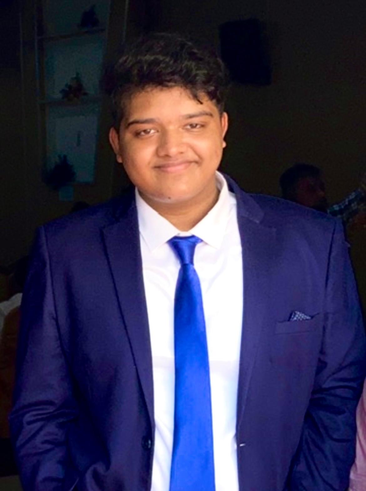 Student Joel Abraham Orillia student Joel Abraham