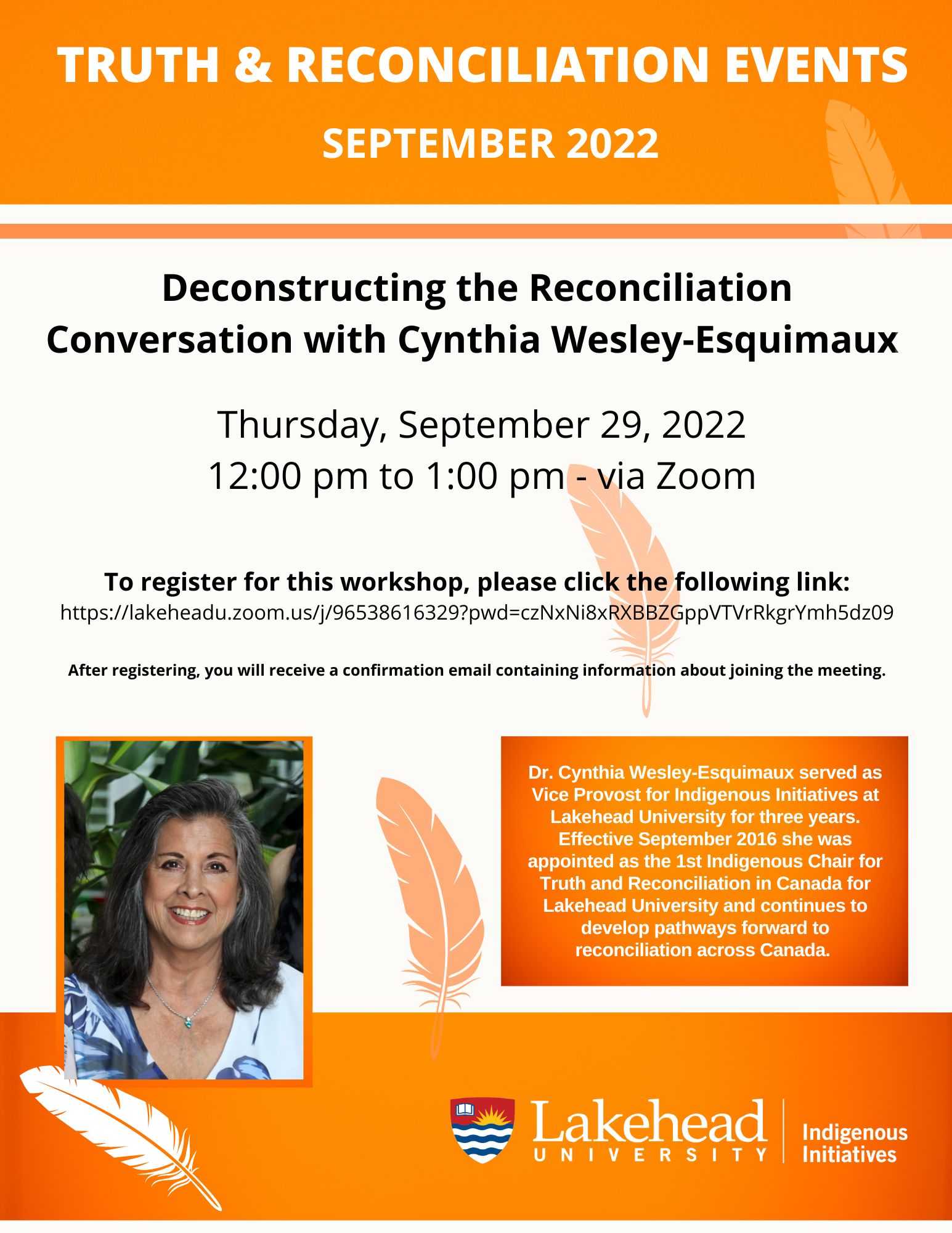 Deconstructing the Reconciliation Conversation with Cynthia Wesley ...