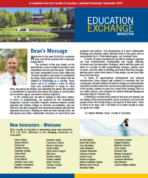 Cover image of newsletter