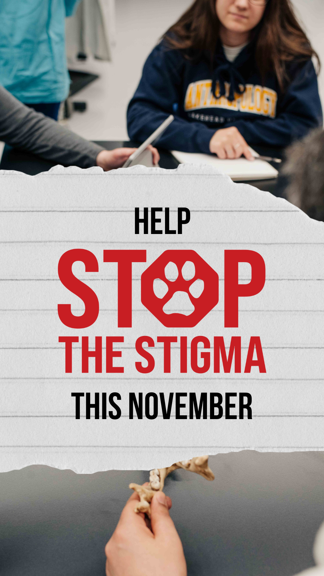 Help stop the stigma this November