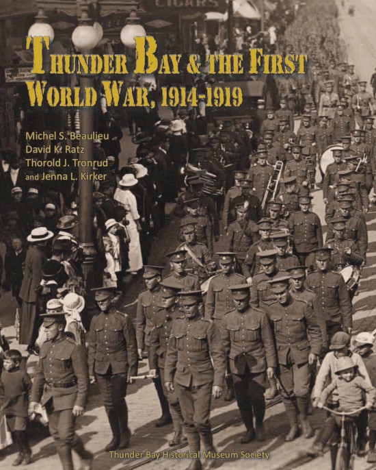 Cover of Thunder Bay and the First World War