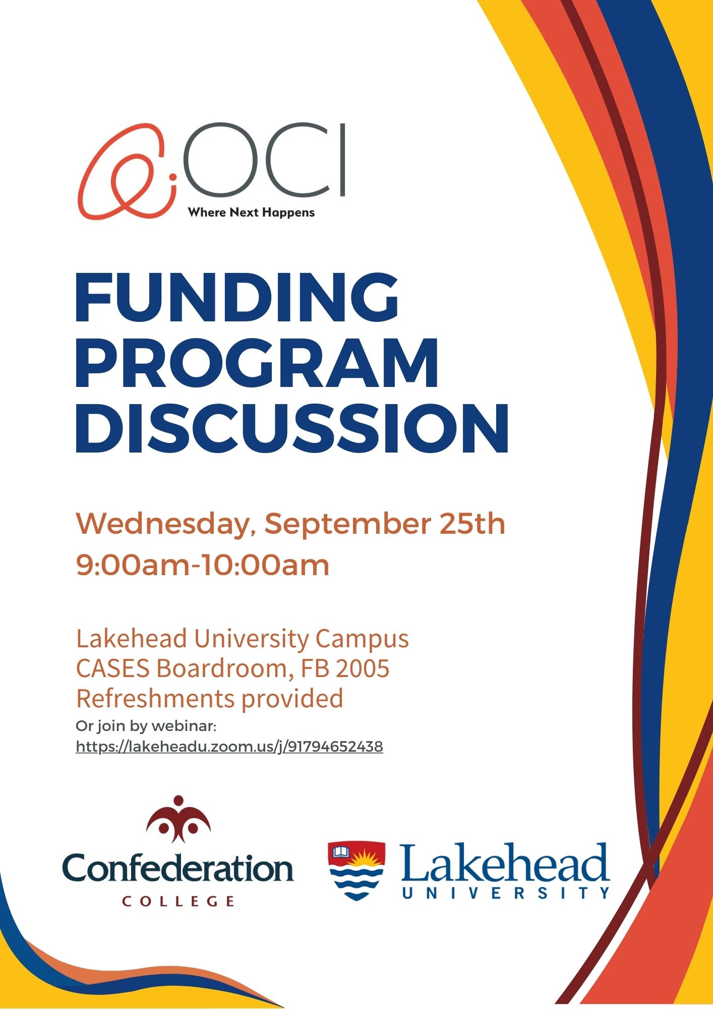 OCI Event Poster