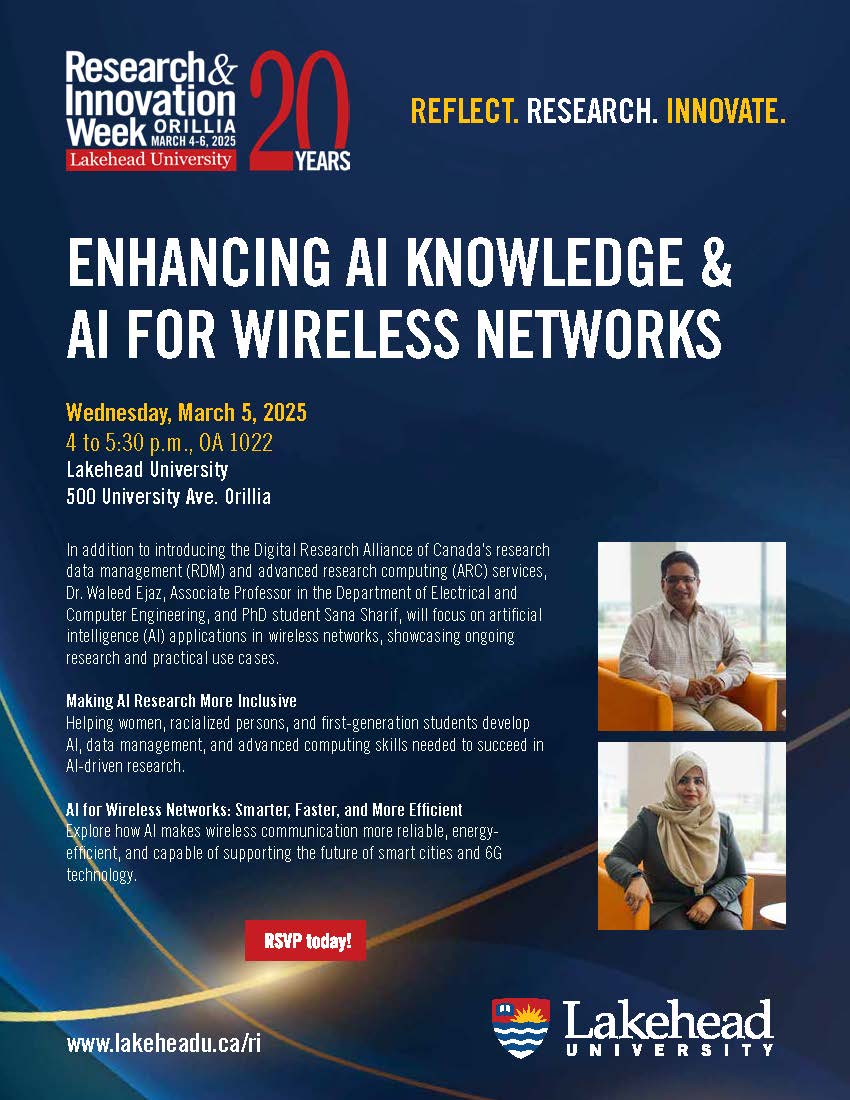 Event Poster for Enhancing AI Knowledge & AI for Wireless Networks Event Poster for Enhancing AI Knowledge & AI for Wireless Networks