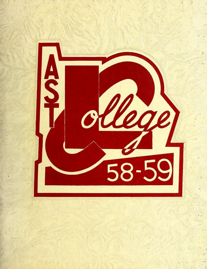 Lakehead Technical Institute Yearbook Cover from 1959