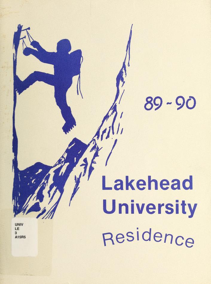 Digitized Yearbooks Lakehead University