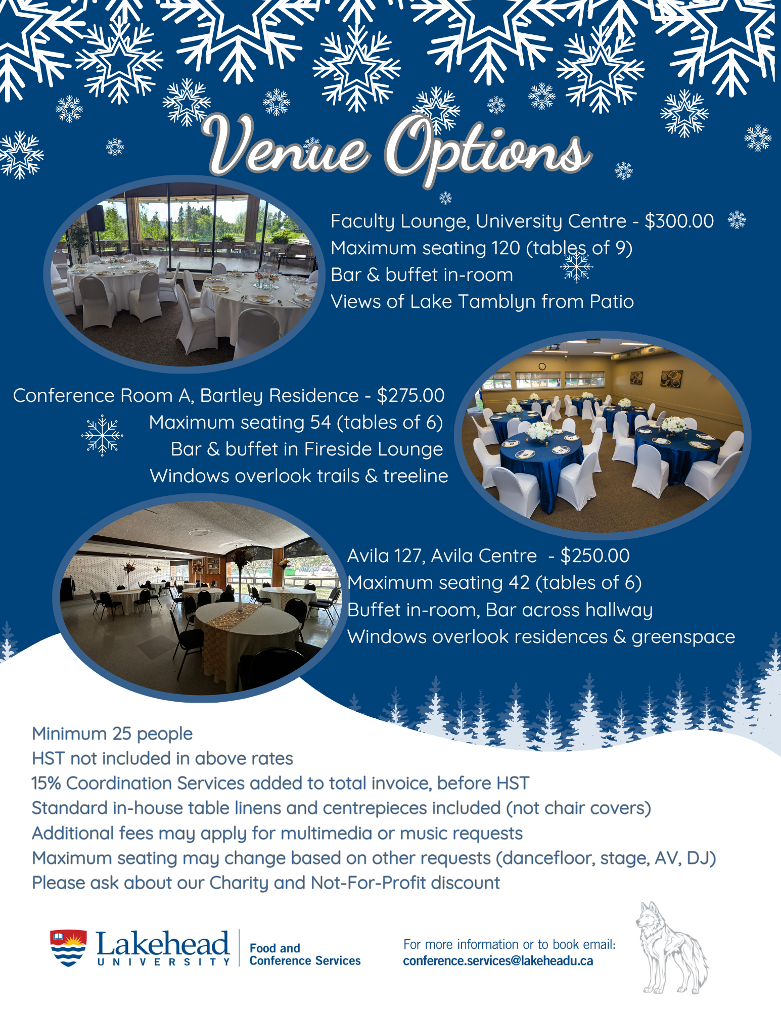 Venue Options 2024