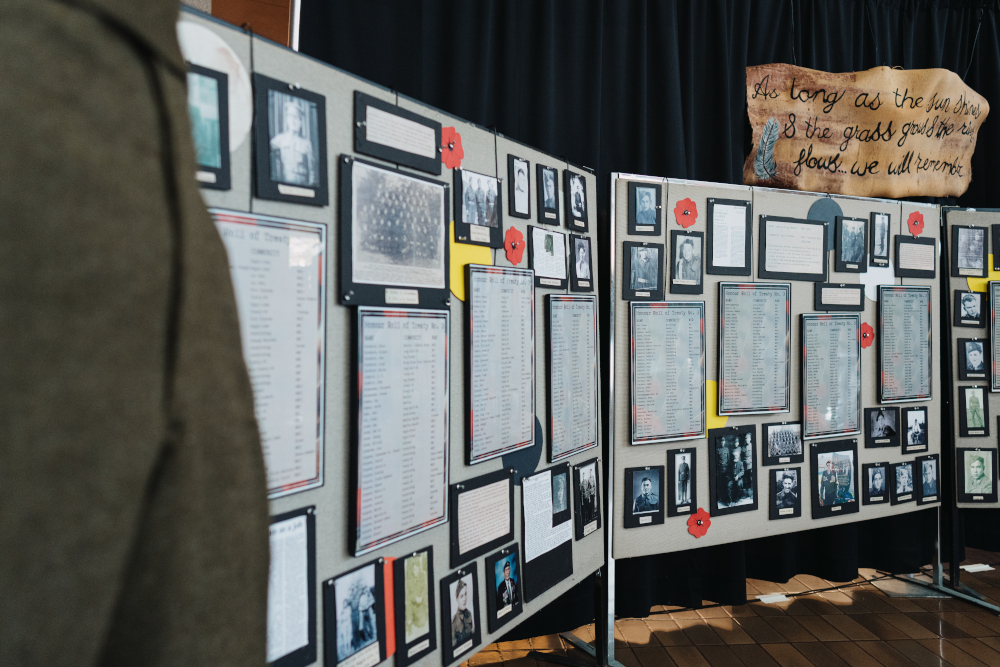 Indigenous veterans exhibit features photos and artifacts