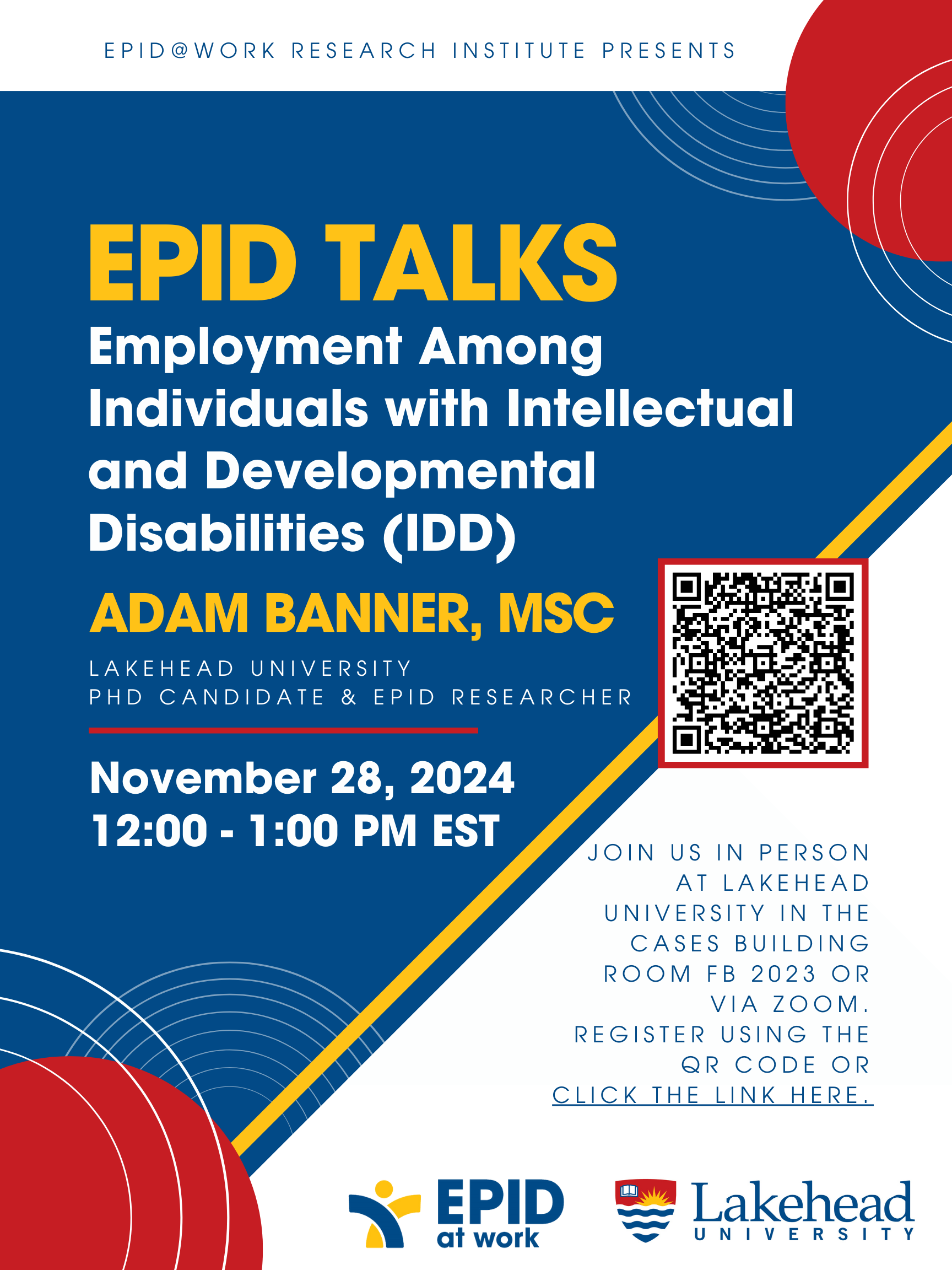 EPID Talks November 28 