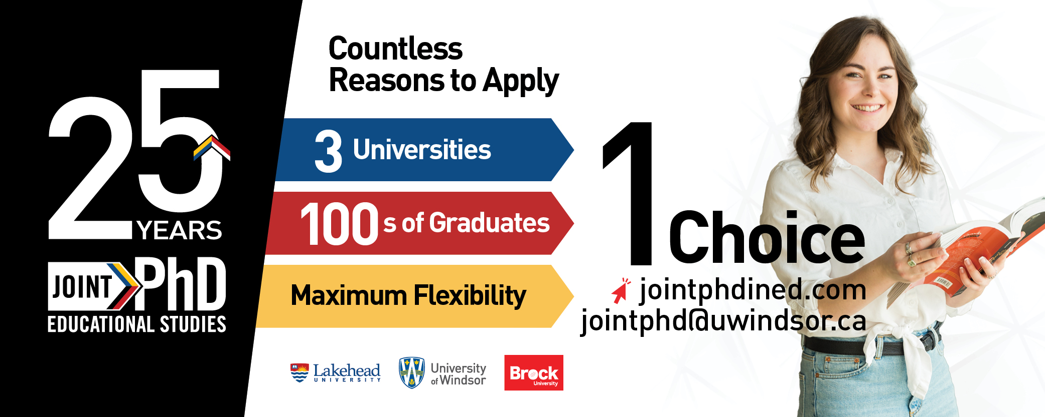 Joint PhD 25th Anniversary graphic