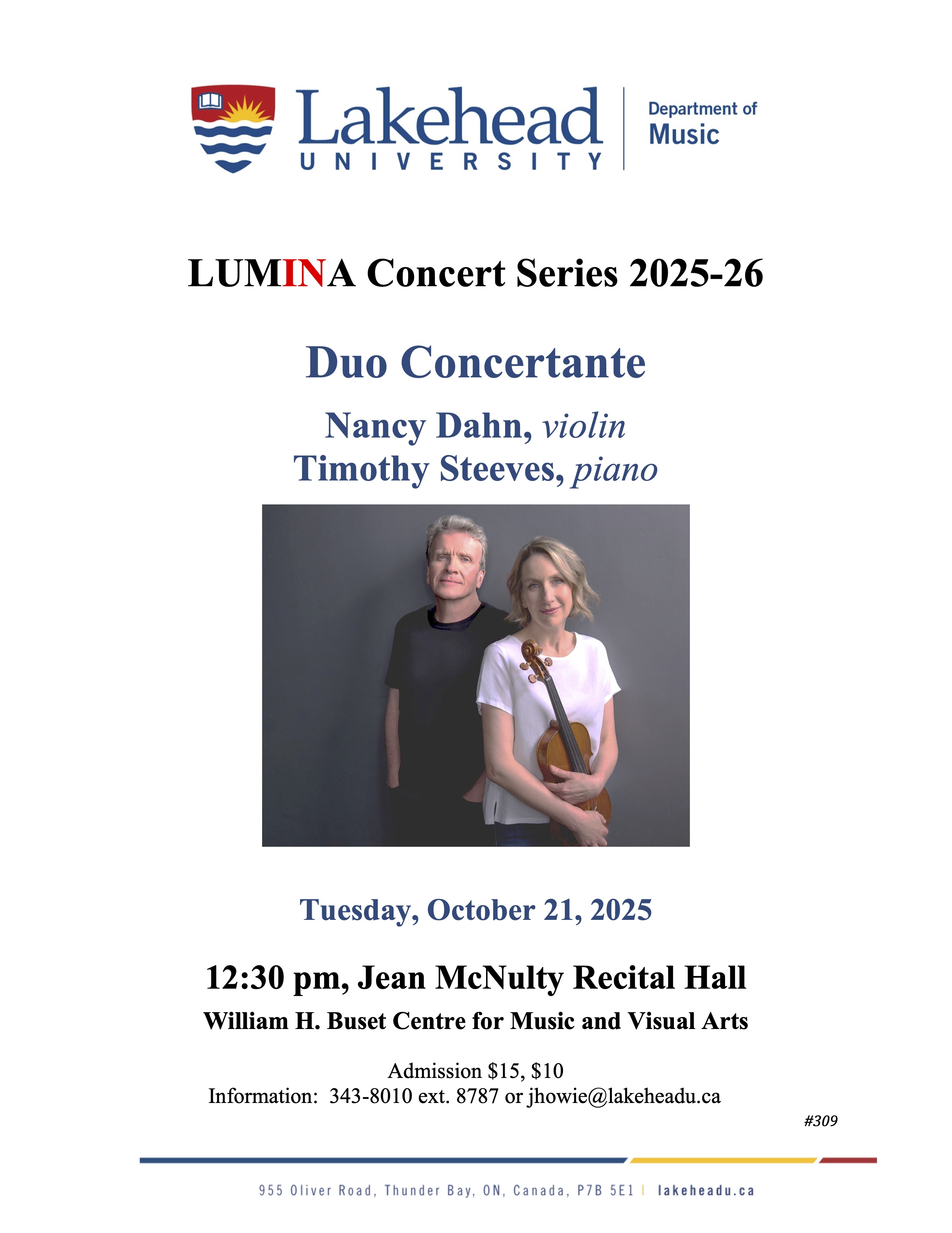 DUo COncertante Poster