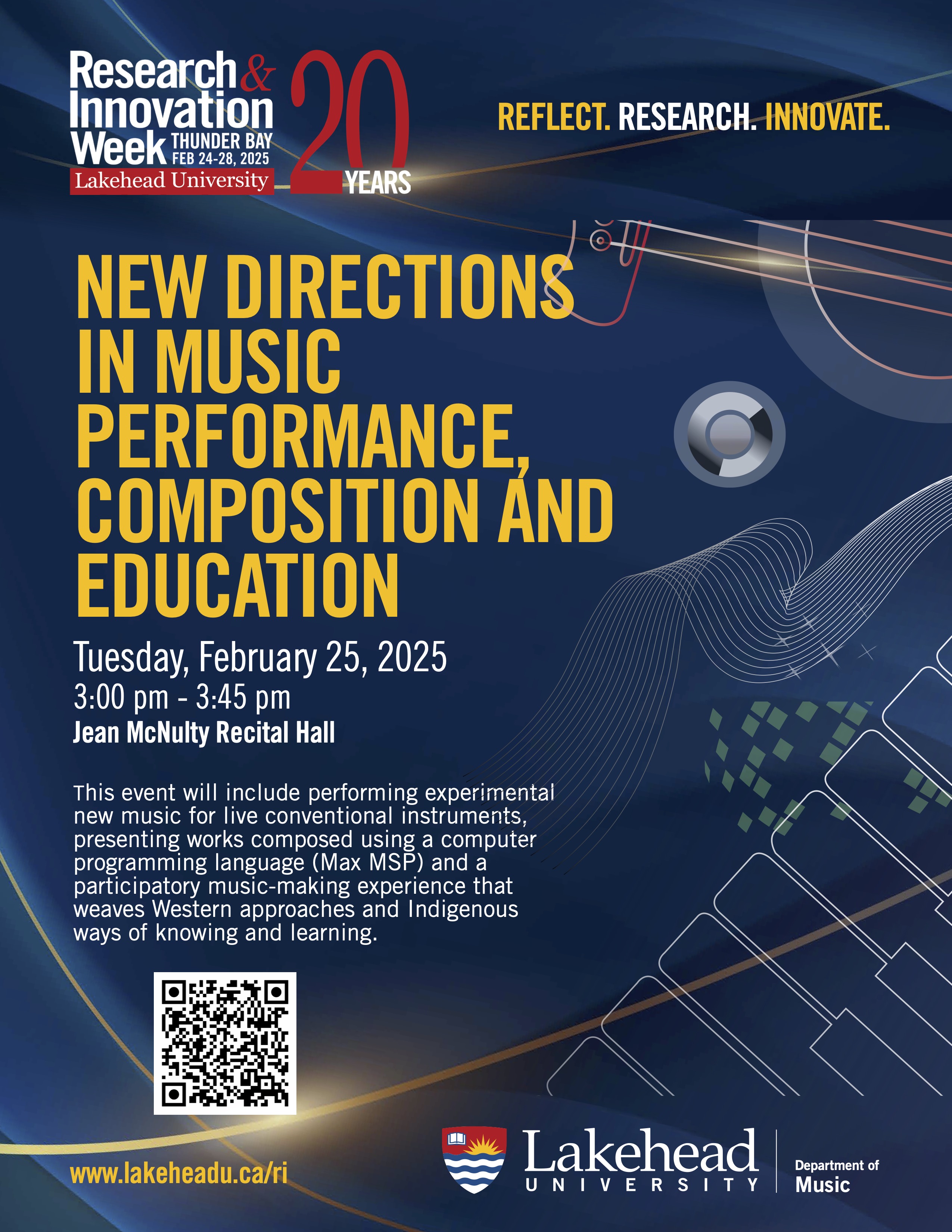 Research and Innovation Week poster